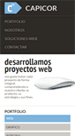 Mobile Screenshot of capicor.com